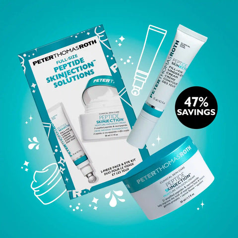 Full-Size Peptide Skinjection™ 2-Piece Kit Face & Eye Kit